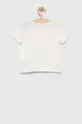 Дитяча бавовняна футболка Roxy білий