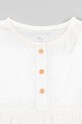 Dziewczynka zippy t-shirt bawełniany dziecięcy ZKGAP0303.23001 biały