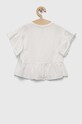 zippy t-shirt bawełniany dziecięcy ZKGAP0303.23025 biały SS23