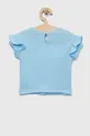Dječja pamučna majica kratkih rukava GAP x Disney plava