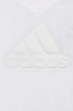 biela Detské bavlnené tričko adidas U FI LOGO