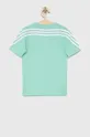 Дитяча бавовняна футболка adidas U FI 3S  100% Бавовна