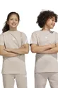 beżowy adidas t-shirt bawełniany dziecięcy U FI 3S Dziecięcy