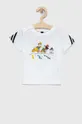 λευκό Παιδικό βαμβακερό μπλουζάκι adidas x Disney Παιδικά