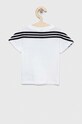 Dětské bavlněné tričko adidas x Disney HR9482 bílá SS23