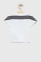 Παιδικό βαμβακερό μπλουζάκι adidas x Disney λευκό