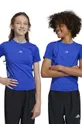 μπλε Παιδικό μπλουζάκι adidas U RUN 3S Παιδικά