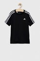 Дитяча футболка adidas U TR-ES 3S аплікація чорний IC5674