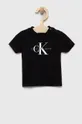 čierna Detské tričko Calvin Klein Jeans Detský