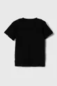 Дитяча бавовняна футболка adidas LK 3S CO чорний
