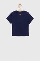 Fila t-shirt bawełniany dziecięcy FAK0123 granatowy SS25