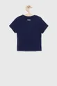 Fila t-shirt in cotone per bambini blu navy