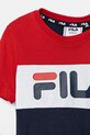 BIMBA Fila t-shirt in cotone per bambini FAK0127 blu navy