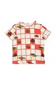 Mini Rodini t-shirt dziecięcy wzorzyste czerwony 2312011742