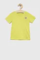 κίτρινο πράσινο Παιδικό βαμβακερό μπλουζάκι Guess Παιδικά