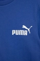 plava Dječja pamučna majica kratkih rukava Puma ESS Small Logo Tee B