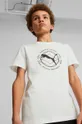 λευκό Παιδικό βαμβακερό μπλουζάκι Puma ACTIVE SPORTS Graphic Tee B Παιδικά