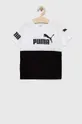 biały Puma t-shirt bawełniany dziecięcy PUMA POWER Tee B Dziecięcy