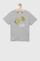 szary Puma t-shirt bawełniany dziecięcy PUMA x SPONGEBOB Tee Dziecięcy