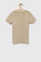 Pepe Jeans t-shirt bawełniany dziecięcy PB503535 beżowy SS23