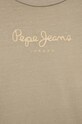 Chłopiec Pepe Jeans t-shirt bawełniany dziecięcy PB503535 beżowy