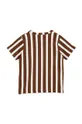 Mini Rodini t-shirt dziecięcy brązowy