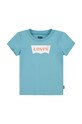 Levi's t-shirt dziecięcy z elastanem niebieski 6E8157