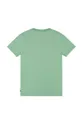 Otroška kratka majica Levi's zelena