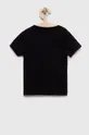 Дитяча бавовняна футболка Levi's чорний