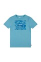 Levi's t-shirt bawełniany dziecięcy nadruk niebieski 8EH804