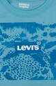 Chłopiec Levi's t-shirt bawełniany dziecięcy 8EH804 niebieski
