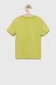 Detské bavlnené tričko Levi's zelená