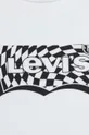 Otroška bombažna kratka majica Levi's  100 % Bombaž