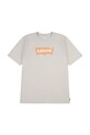 Levi's t-shirt bawełniany dziecięcy 9E8157 beżowy SS26