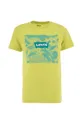 πράσινο Παιδικό βαμβακερό μπλουζάκι Levi's Παιδικά
