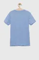 Παιδικό βαμβακερό μπλουζάκι Levi's μπλε