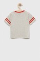 Παιδικό βαμβακερό μπλουζάκι United Colors of Benetton 3096G108K.P.SEASONAL γκρί SS23