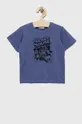 niebieski United Colors of Benetton t-shirt bawełniany dziecięcy x Disney Dziecięcy
