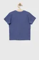 Дитяча бавовняна футболка United Colors of Benetton x Disney блакитний