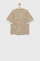 United Colors of Benetton t-shirt bawełniany dziecięcy 34D3C10BM.G.SEASONAL beżowy SS23