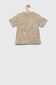 Παιδικό βαμβακερό μπλουζάκι United Colors of Benetton 34D3G109I.P.SEASONAL μπεζ SS23