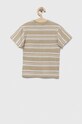 United Colors of Benetton t-shirt bawełniany dziecięcy 37HLG109G.P.SEASONAL beżowy SS23
