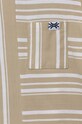 Chłopiec United Colors of Benetton t-shirt bawełniany dziecięcy 37HLG109G.P.SEASONAL beżowy