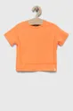 narancssárga United Colors of Benetton gyerek póló Gyerek