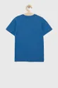 Παιδικό βαμβακερό μπλουζάκι United Colors of Benetton μπλε
