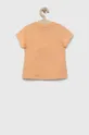 Детская хлопковая футболка United Colors of Benetton бежевый