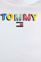 Chłopiec Tommy Hilfiger t-shirt niemowlęcy KN0KN01622.PPYX biały