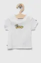 bela Kratka majica za dojenčka Tommy Hilfiger Otroški