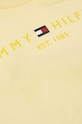 Chłopiec Tommy Hilfiger t-shirt niemowlęcy KN0KN01639.PPYX żółty