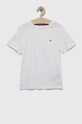 Дитяча бавовняна футболка Tommy Hilfiger 2-pack UK0UK00052.PPYX білий SS23
